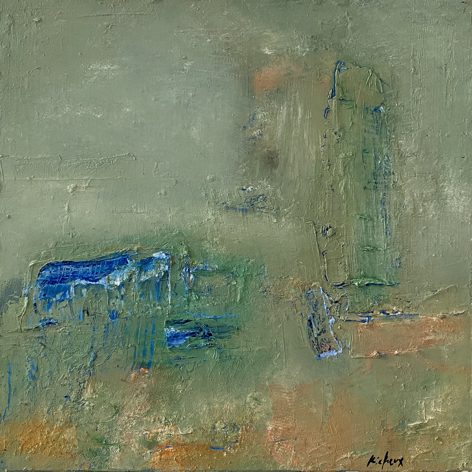 Oil on canvas 40x40cm