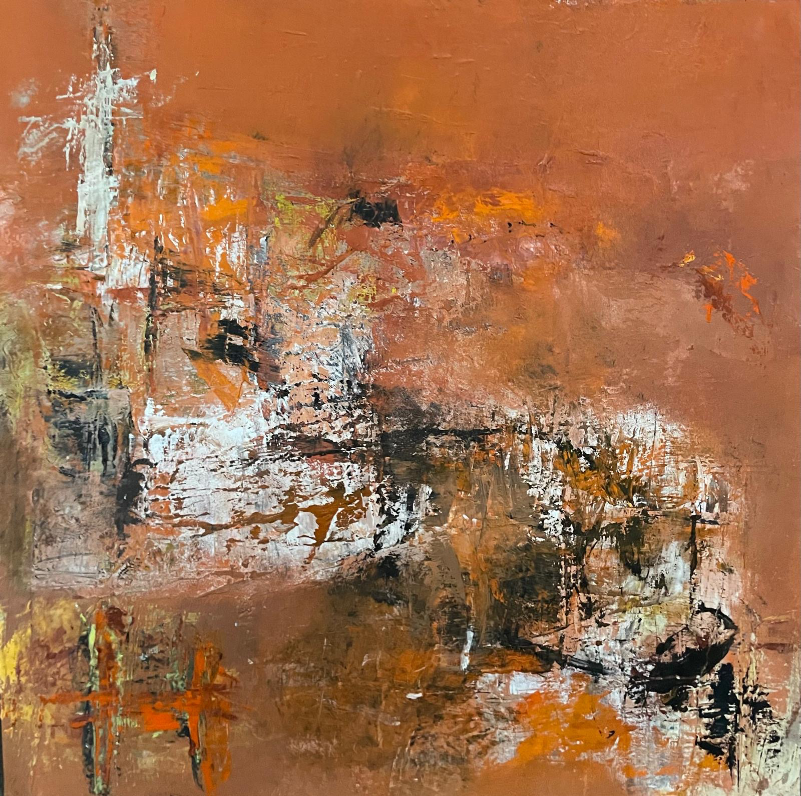 Oil on canvas 100x100cm