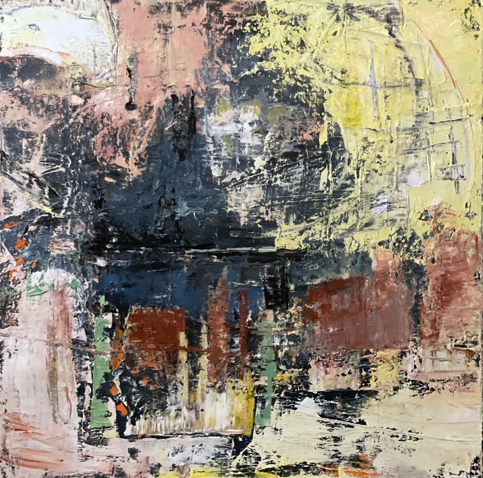 Oil on canvas 100x100cm