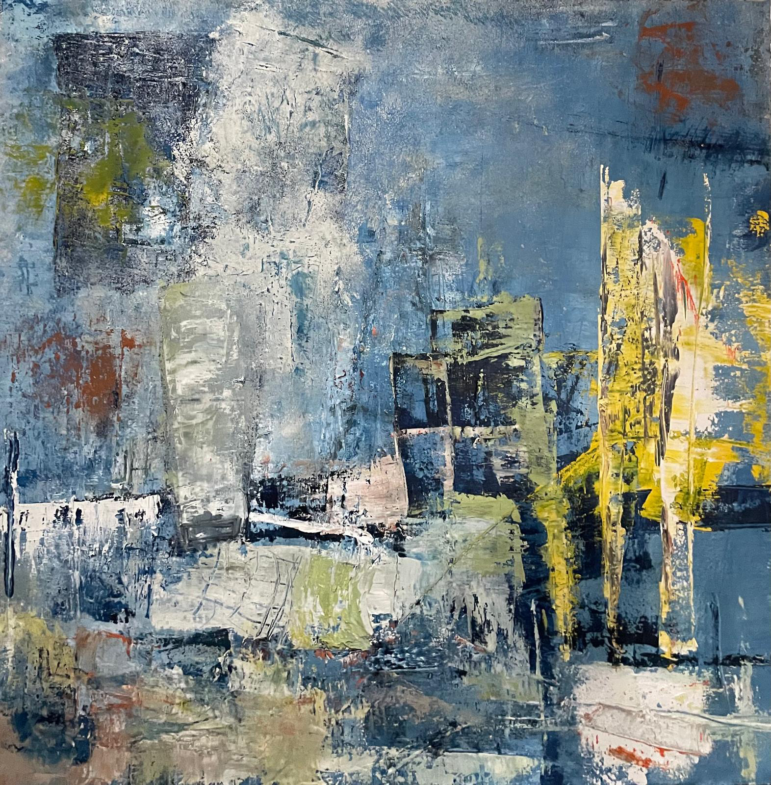 Oil on canvas 120x120cm